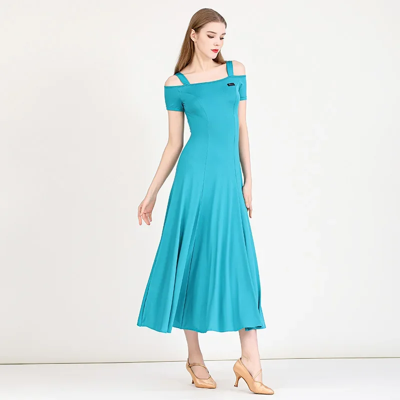 Modern Dance Dress National Standard Dress S9003 New Sling Short Sleeve Large Swing Dress
Modern Dance Dress National Standard Dress S9003 New Sling Short Sleeve Large Swing Dress