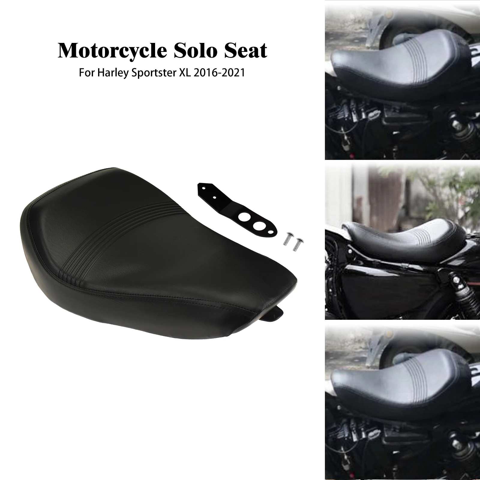 Черная Кожаная подушка для сидения водителя мотоцикла для Harley Sportster XL 48 72 1200X 1200V Forty Eight 2016-2020 2021
Черная Кожаная подушка для сидения водителя мотоцикла для Harley Sportster XL 48 72 1200X 1200V Forty Eight 2016-2020 2021