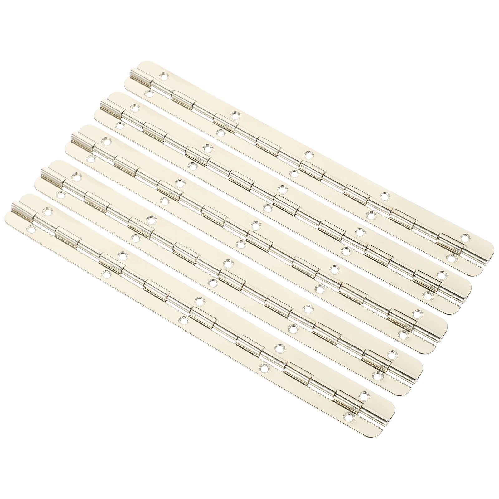 5pcs Piano Hinge Continuous Heavy Duty Nickel Plated Iron Cabinet Door Hinges for Wooden Box Furniture Hardware Anti Rust
5pcs Piano Hinge Continuous Heavy Duty Nickel Plated Iron Cabinet Door Hinges for Wooden Box Furniture Hardware Anti Rust