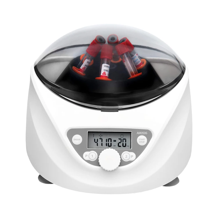 Laboratory Medical for 6 Tubes of 1.5ml/5ml & 10ml LCD Screen 300-5000rpm PRP Low Speed Centrifuge
Laboratory Medical for 6 Tubes of 1.5ml/5ml & 10ml LCD Screen 300-5000rpm PRP Low Speed Centrifuge