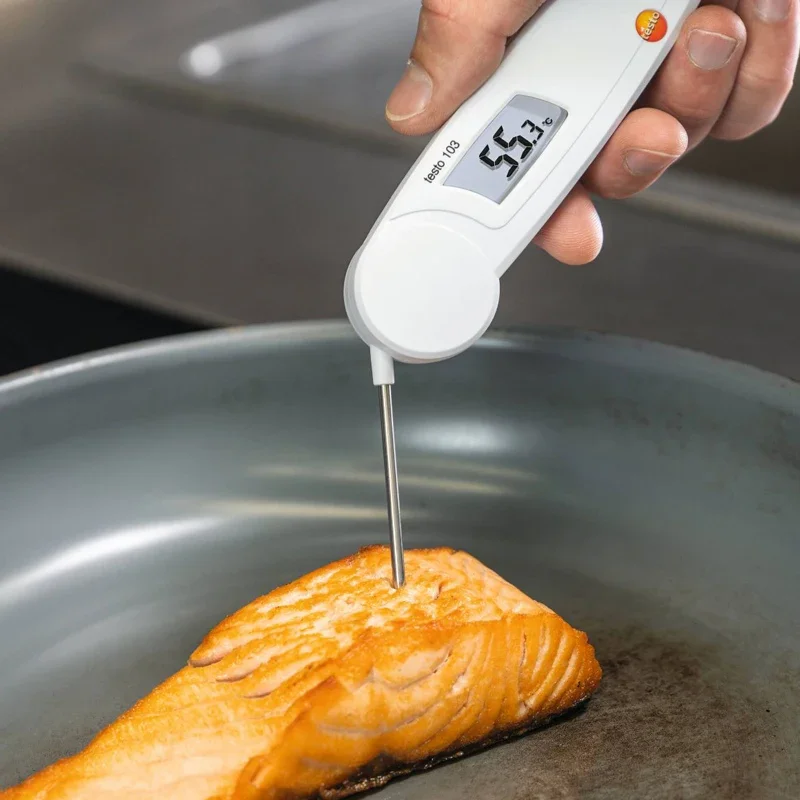 testo 103 Indoor Folding Penetration Thermometer Particularly Small for Spot Check Measurements in the Food Sector 0560 0103
testo 103 Indoor Folding Penetration Thermometer Particularly Small for Spot Check Measurements in the Food Sector 0560 0103