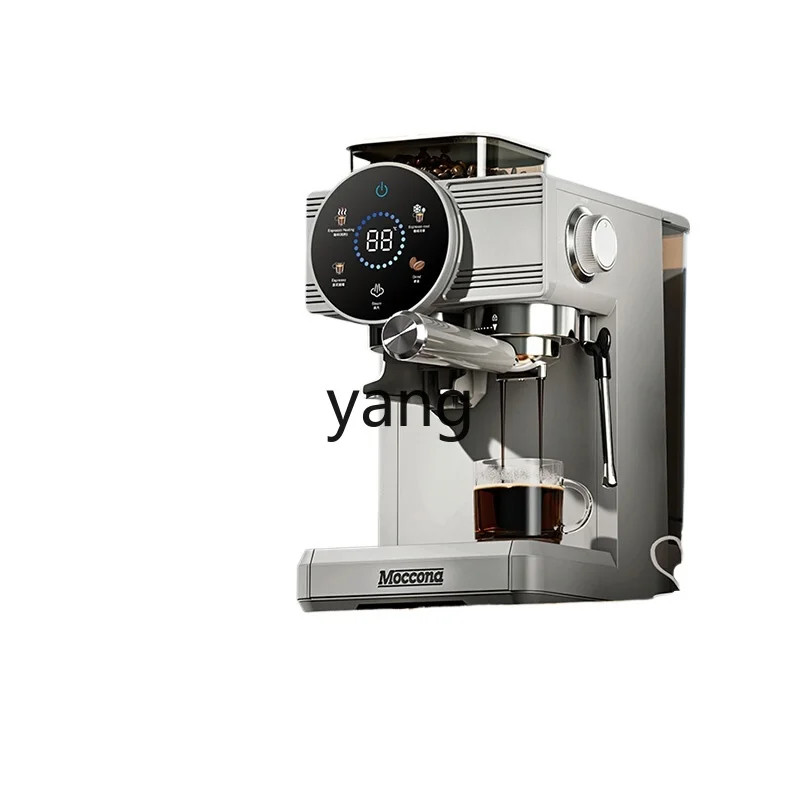 YJQ hot and cold double extraction steam milk foam grinding integrated semi-automatic coffee machine Italian household small
YJQ hot and cold double extraction steam milk foam grinding integrated semi-automatic coffee machine Italian household small