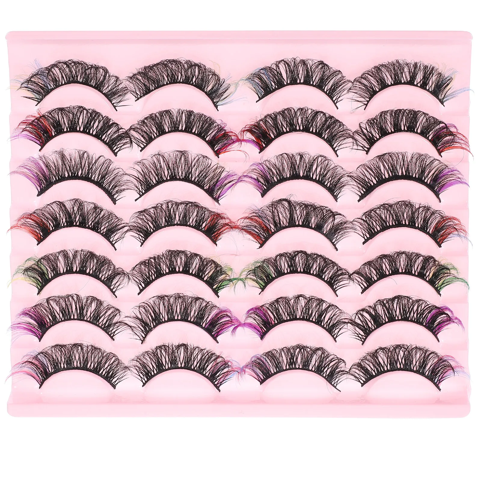 14Pairs Fake Lash Clusters Imitation Lashes Multilayered Thick Natural Look Makeup Artists Stage Performances Gifts
14Pairs Fake Lash Clusters Imitation Lashes Multilayered Thick Natural Look Makeup Artists Stage Performances Gifts