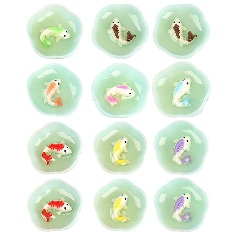 16 Pcs Miniature Simulated Fish Bowl Ornament Fake Aquarium Small Decorative Tank Models 
16 Pcs Miniature Simulated Fish Bowl Ornament Fake Aquarium Small Decorative Tank Models