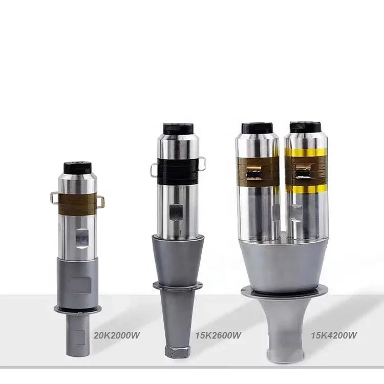 15khz Ultrasonic Plastic Welding Machine 4200watts Ultrasonic Welding Transducers
15khz Ultrasonic Plastic Welding Machine 4200watts Ultrasonic Welding Transducers