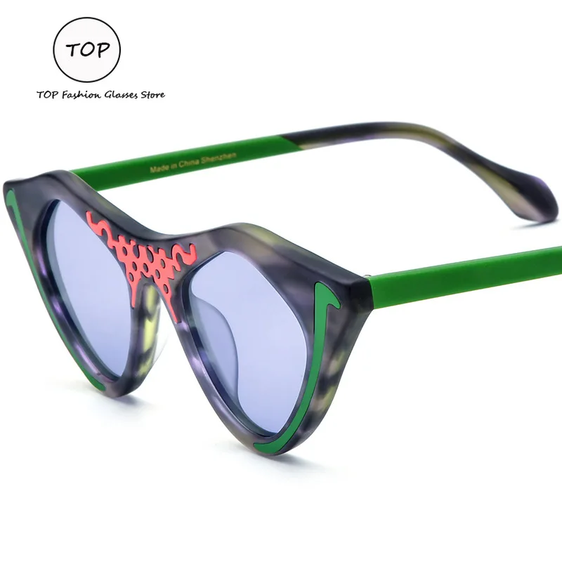 New Ni Color Plate Cat Eye Men's Sunglasses Female Fashion Funny Polarized Sunglasses Can Be Matched with Myopia 2025
New Ni Color Plate Cat Eye Men's Sunglasses Female Fashion Funny Polarized Sunglasses Can Be Matched with Myopia 2025