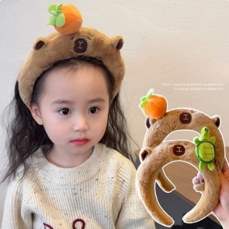 1-10PCSHigh Cranial Capybara Plush Headband Cute Hair Hoop for Face Washing Baby Photography Hair Accessories for Girls Gift Use
1-10PCSHigh Cranial Capybara Plush Headband Cute Hair Hoop for Face Washing Baby Photography Hair Accessories for Girls Gift Use