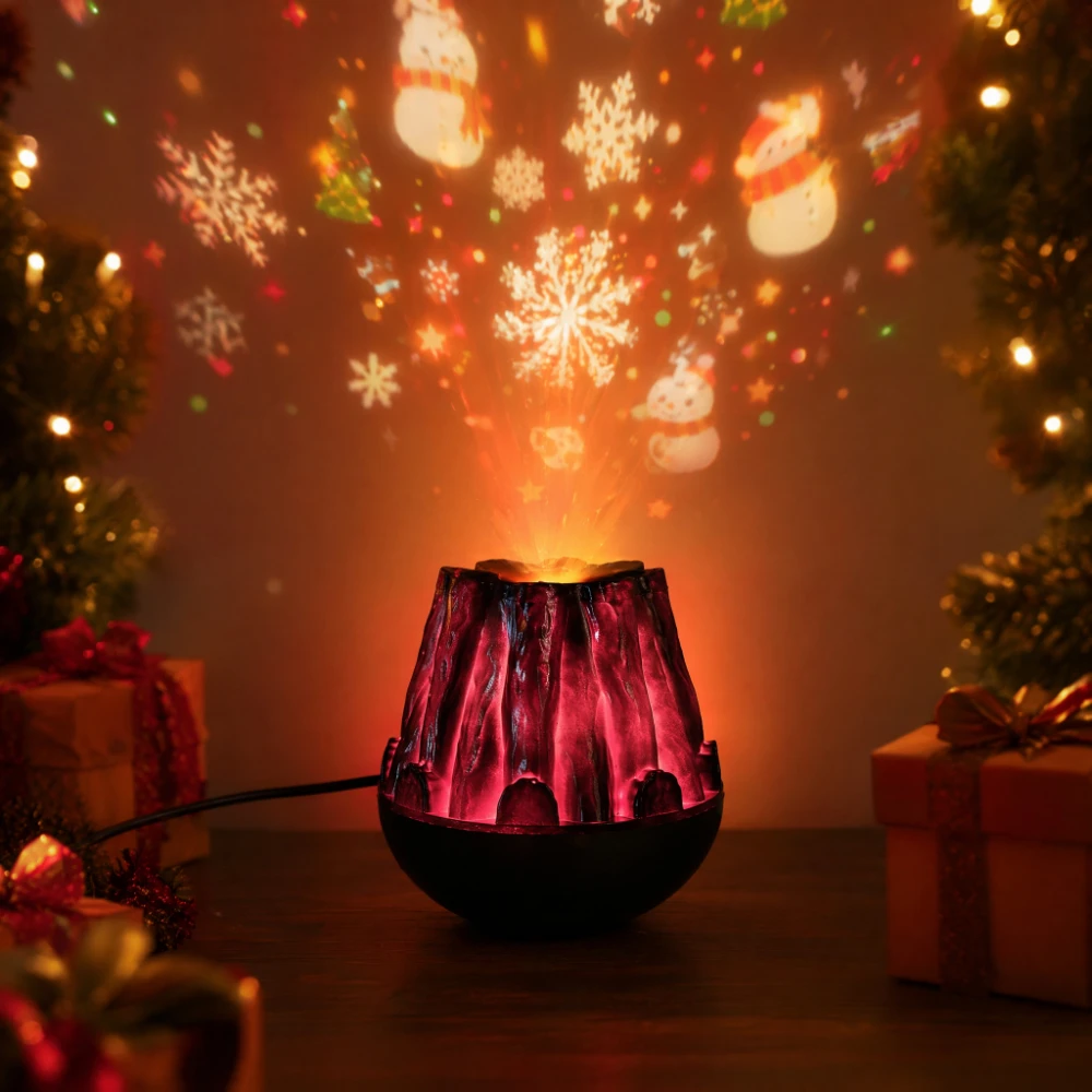1PC Christmas Projector Light with Flaming Fireplace Animation 5V USB Powered for Thanksgiving Halloween Christmas Festival Part
1PC Christmas Projector Light with Flaming Fireplace Animation 5V USB Powered for Thanksgiving Halloween Christmas Festival Part