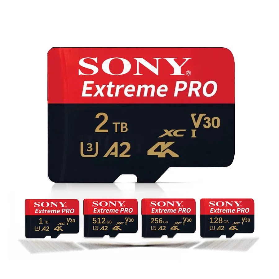 SONY High Speed 2TB Memory Card 128GB Class 10 V30 TF Card 1TB Micro SD 512GB 256GB for Nintendo Switch
SONY High Speed 2TB Memory Card 128GB Class 10 V30 TF Card 1TB Micro SD 512GB 256GB for Nintendo Switch