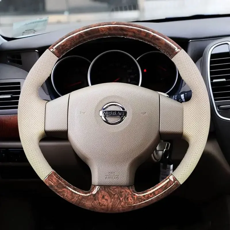 DIY Hand-Sewn Leather Suede Carbon Fiber Car Steering Wheel Cover for Nissan Bluebird Sylphy Tiida Tiida bluebird
DIY Hand-Sewn Leather Suede Carbon Fiber Car Steering Wheel Cover for Nissan Bluebird Sylphy Tiida Tiida bluebird