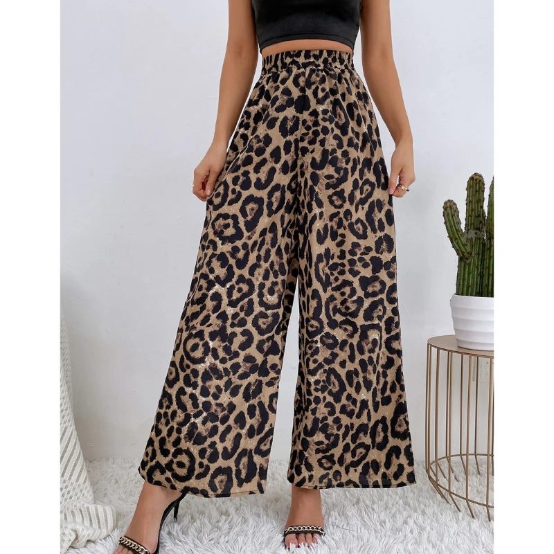 Pant Women Vintage Wide Leg Long Pants Leopard Print High Waist Straight Trousers Y2k Streetwear Elegant Work Casual Loose
Pant Women Vintage Wide Leg Long Pants Leopard Print High Waist Straight Trousers Y2k Streetwear Elegant Work Casual Loose