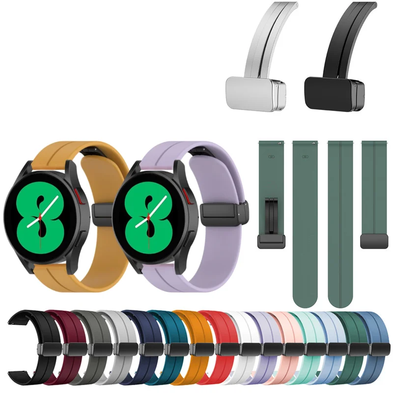 Для Samsung Galaxy Watch Active 2 Watch 3 4 5 6 7 FE 40 44 41 45 42 46 43 47 S3 20 22 мм Магнитная пряжка Силиконовый ремешок Браслет
Для Samsung Galaxy Watch Active 2 Watch 3 4 5 6 7 FE 40 44 41 45 42 46 43 47 S3 20 22 мм Магнитная пряжка Силиконовый ремешок Браслет