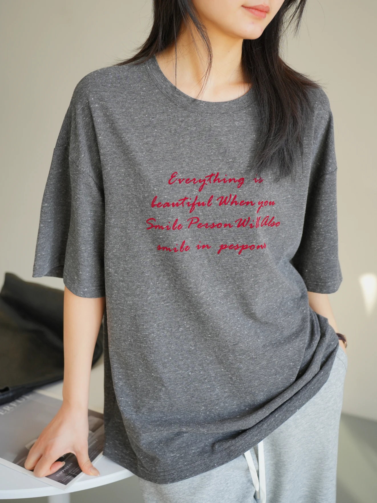 Ladies Floral Print Loose Fit ort Sve round Ne T-irt Spring Summer Online Store Casual Comfortable Breathable Cotton...
Ladies Floral Print Loose Fit ort Sve round Ne T-irt Spring Summer Online Store Casual Comfortable Breathable Cotton...