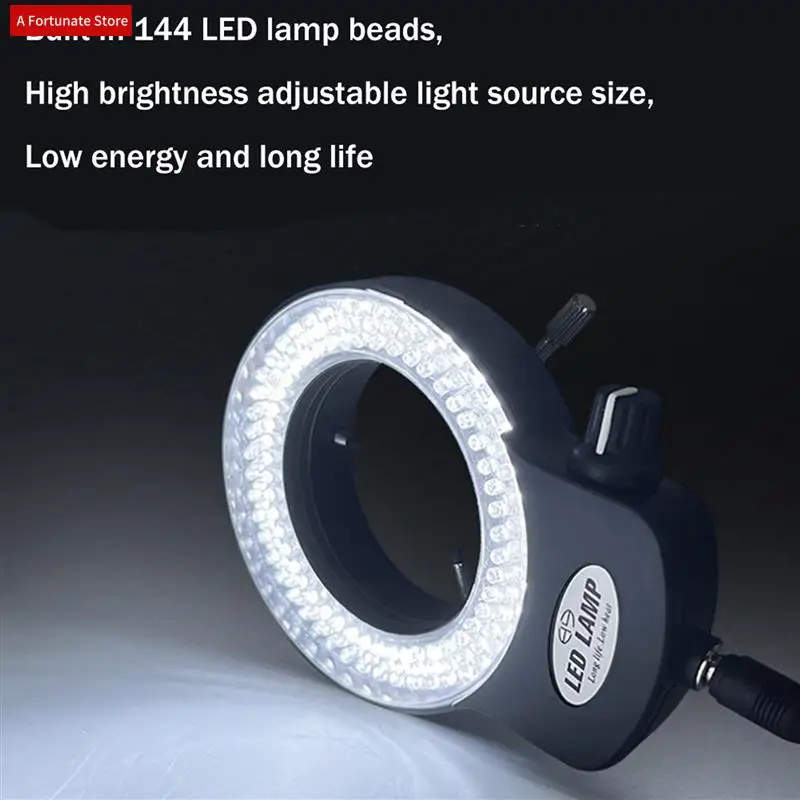 3X Microscope Light-Ring Light Adjustable 144 Lamp Beads LED Light Source Industrial Microscope Ring Illuminator EU Plug-A78G
3X Microscope Light-Ring Light Adjustable 144 Lamp Beads LED Light Source Industrial Microscope Ring Illuminator EU Plug-A78G