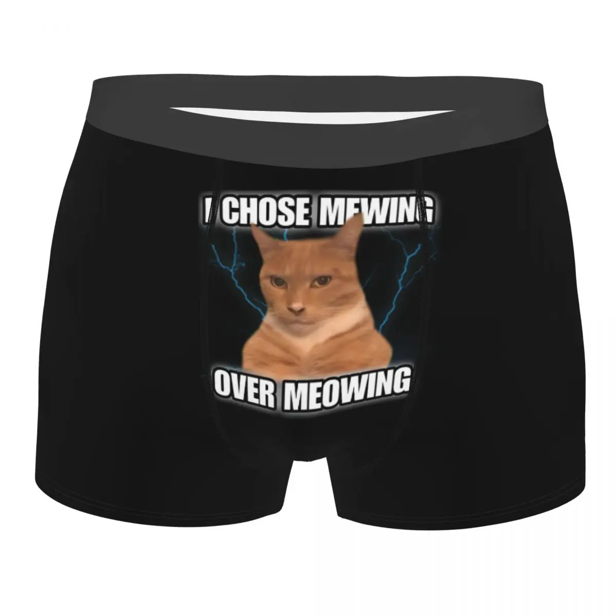 Custom Funny Mewing Not Meowing Cat Boxers Shorts Men's Briefs Underwear Cool Underpants
Custom Funny Mewing Not Meowing Cat Boxers Shorts Men's Briefs Underwear Cool Underpants