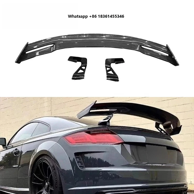 For TT TTS TTRS R8 MK3 Mk2 Spoiler Carbon Fiber Rear Wing Trunk
For TT TTS TTRS R8 MK3 Mk2 Spoiler Carbon Fiber Rear Wing Trunk