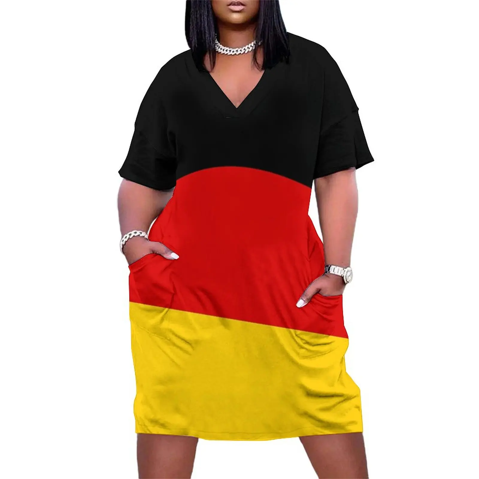 Germany Weltmeisterschaft Fahne Duvet - Deutschland Flag Tagesdecke Loose Pocket Dress party dresses women dress
Germany Weltmeisterschaft Fahne Duvet - Deutschland Flag Tagesdecke Loose Pocket Dress party dresses women dress