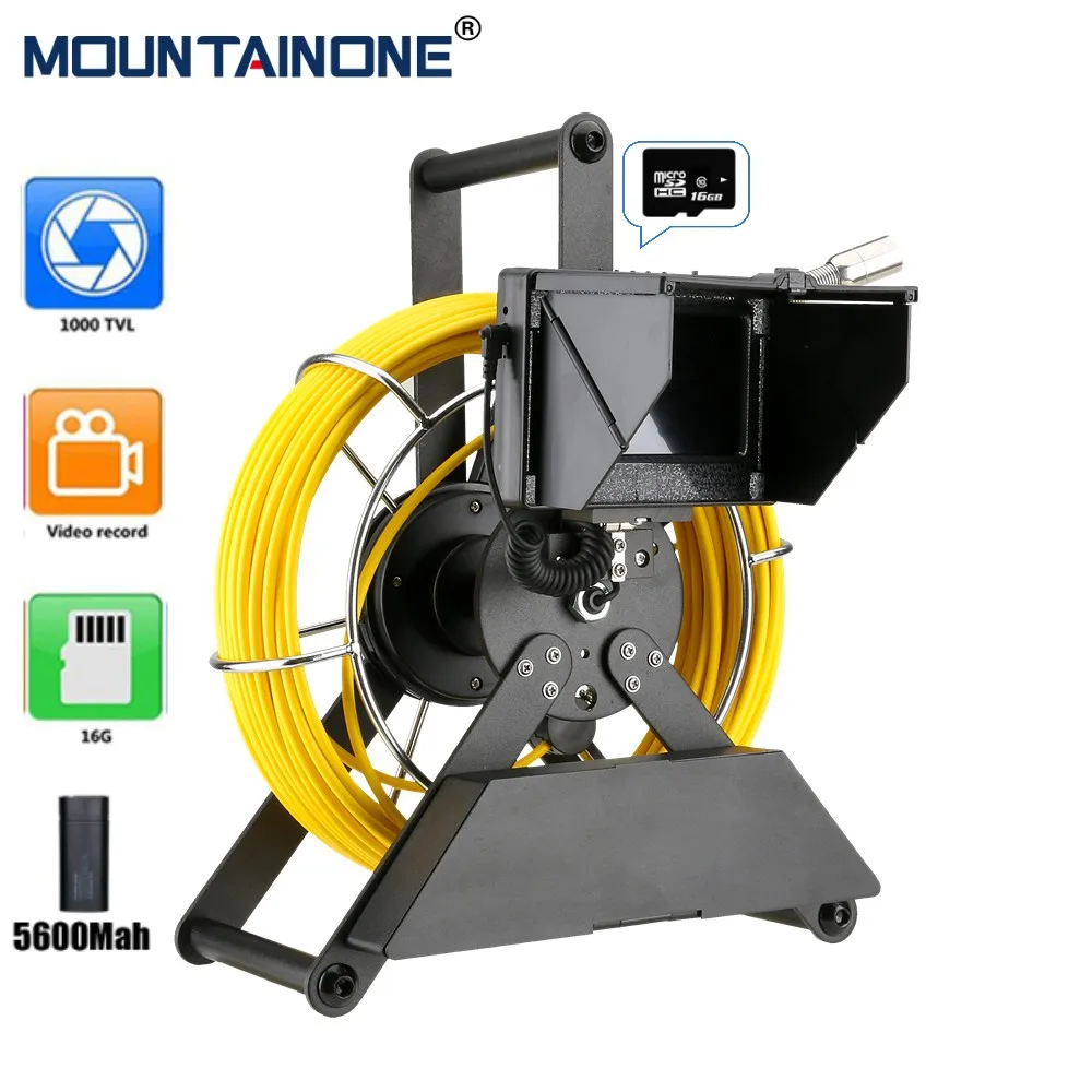 4.3Inch IPS Monitor Sewer Pipe Inspection Camera with IP68 5600MHA Battery 16GB TF Card DVR Industrial Endoscope
4.3Inch IPS Monitor Sewer Pipe Inspection Camera with IP68 5600MHA Battery 16GB TF Card DVR Industrial Endoscope