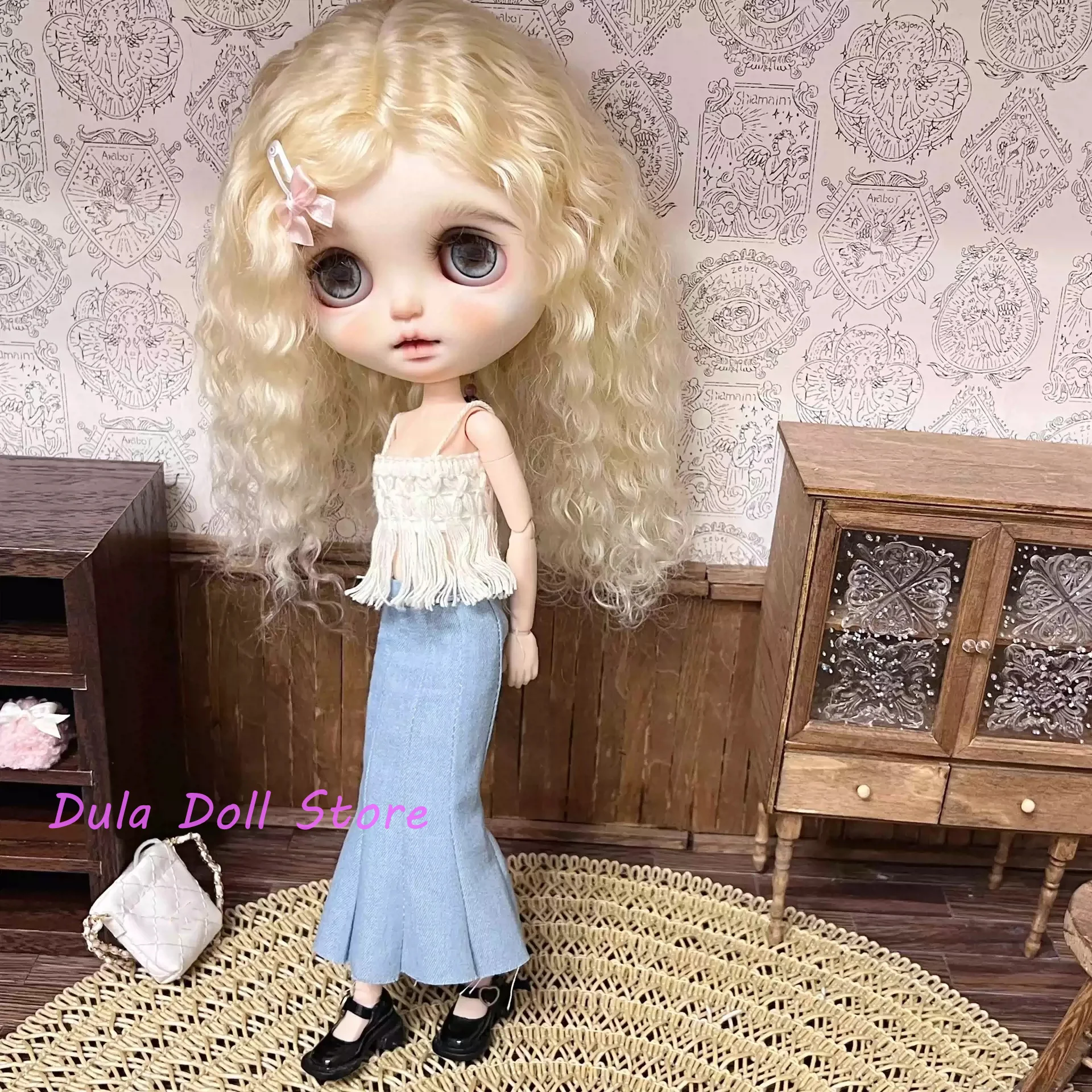 Одежда для куклы Dula, цвет блестящий, ob24 ob22 Azone Licca ICY jerfish 1/6, аксессуары для кукол Bjd
Одежда для куклы Dula, цвет блестящий, ob24 ob22 Azone Licca ICY jerfish 1/6, аксессуары для кукол Bjd