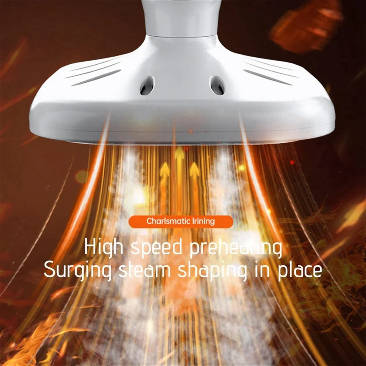 Portable Travel Steamer for Clothes Mini Steam Iron 180°Rotatable Handheld Steam Iron for Fabric Clothes White
Portable Travel Steamer for Clothes Mini Steam Iron 180°Rotatable Handheld Steam Iron for Fabric Clothes White