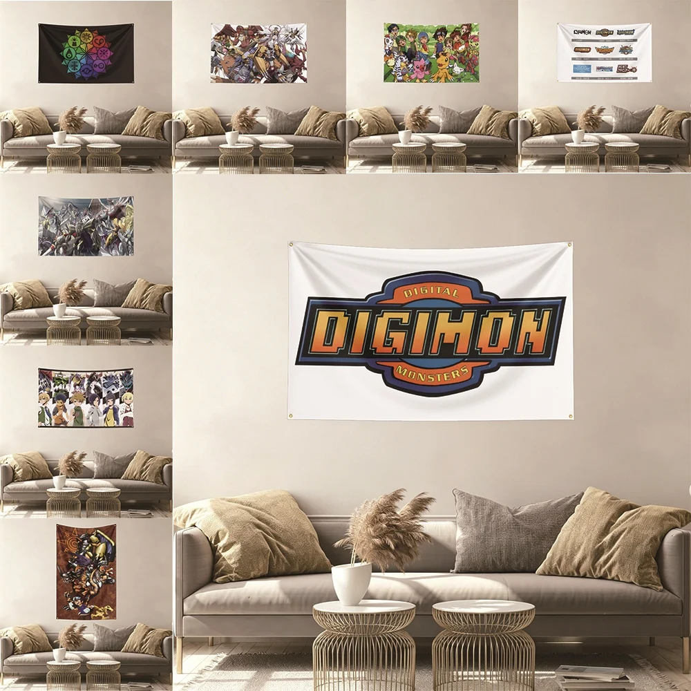 D-Digimon Custom Flag Game Banner 3X5Ft Polyester Flag on Wall Tapestry Flaga HD Printing Bedroom Decoration With Brass Grommet
D-Digimon Custom Flag Game Banner 3X5Ft Polyester Flag on Wall Tapestry Flaga HD Printing Bedroom Decoration With Brass Grommet