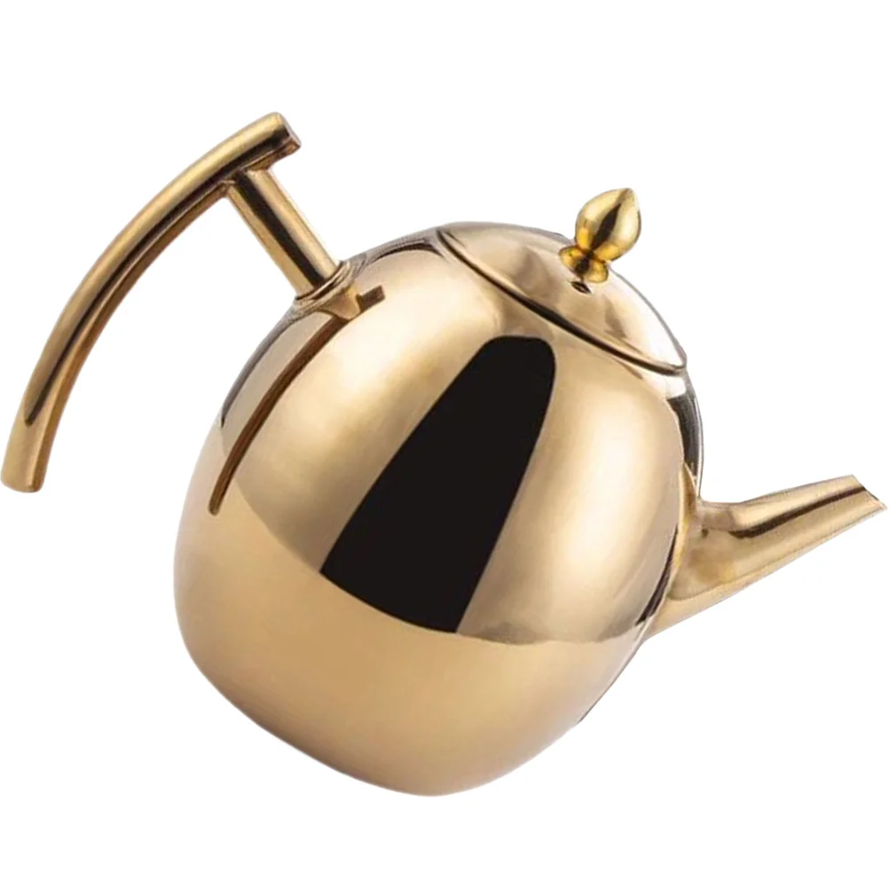 1pcs Stainless Steel Tea Pot With Strainer Compact Portable Coffee Teapot For Home Office Travel Kitchen Barware Decor
1pcs Stainless Steel Tea Pot With Strainer Compact Portable Coffee Teapot For Home Office Travel Kitchen Barware Decor