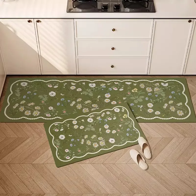 Kitchen Floor Mat PVC Leather Foot Mats Waterproof Non-slip Rug Soft Dirt-resistant Washable Carpet Home Decor Ковер Cocina 러그
Kitchen Floor Mat PVC Leather Foot Mats Waterproof Non-slip Rug Soft Dirt-resistant Washable Carpet Home Decor Ковер Cocina 러그