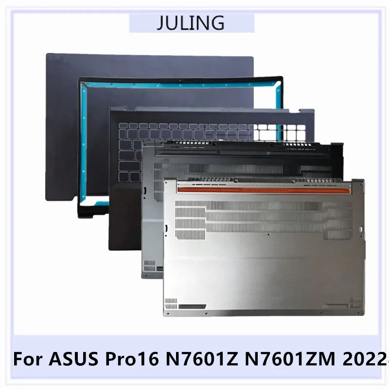 Original For ASUS Pro16 N7601Z N7601ZM 2022 16" OLED Laptop LCD Back Cover/Front Bezel/Palmrest Upper Cover/Housing Bottom Case
Original For ASUS Pro16 N7601Z N7601ZM 2022 16" OLED Laptop LCD Back Cover/Front Bezel/Palmrest Upper Cover/Housing Bottom Case