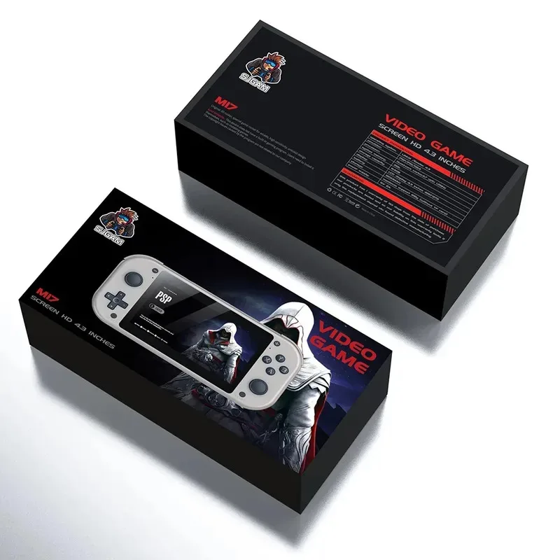 M17 Handheld Video Game Console, Open Source Sistema Linux, Pocket Video Player portátil, Retro Gaming Console, 4,3 "Tela, 64G,
M17 Handheld Video Game Console, Open Source Sistema Linux, Pocket Video Player portátil, Retro Gaming Console, 4,3 "Tela, 64G,