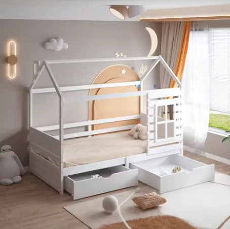 Modern Solid Wood Children's Bed with Storage for Kids Customized Color for Bedroom or Living Roompromote sales
Modern Solid Wood Children's Bed with Storage for Kids Customized Color for Bedroom or Living Roompromote sales
