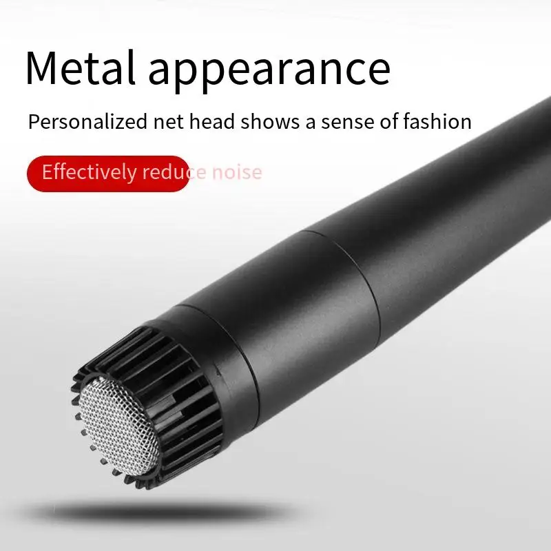 Cross-border metal wired dynamic microphone for home K-singing, lightweight and easy to carry, suitable for car hosting and reco
Cross-border metal wired dynamic microphone for home K-singing, lightweight and easy to carry, suitable for car hosting and reco