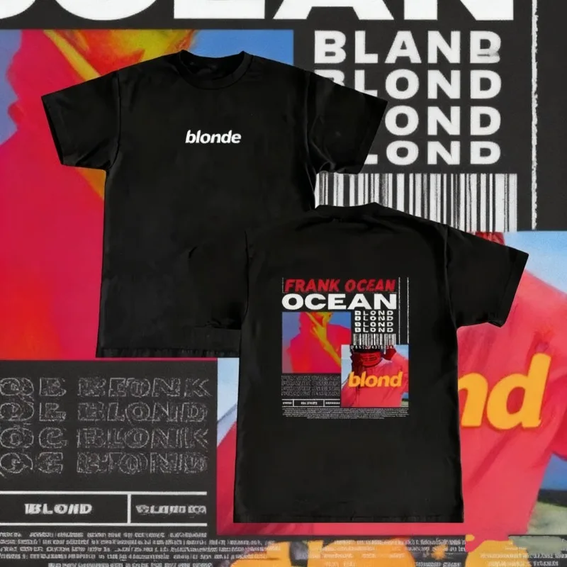 2025 Summer Rapper Frank Retro Graphic 100% Cotton Printed T-shirt Hip Hop Ocean Album Clothing Blond Fashion Oversized
2025 Summer Rapper Frank Retro Graphic 100% Cotton Printed T-shirt Hip Hop Ocean Album Clothing Blond Fashion Oversized