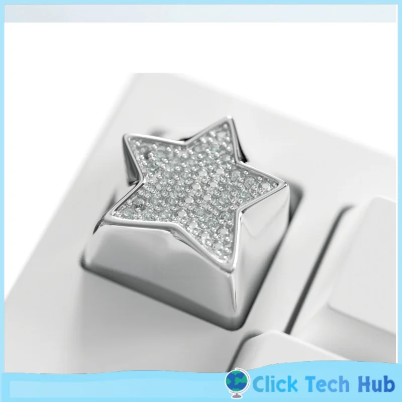Makingo Star Keycap Esc 1pcs Artisan Custom Metal Keycap Rhinestone Inlaid Original Design Gift For Mechanical Keyboard Keycap
Makingo Star Keycap Esc 1pcs Artisan Custom Metal Keycap Rhinestone Inlaid Original Design Gift For Mechanical Keyboard Keycap