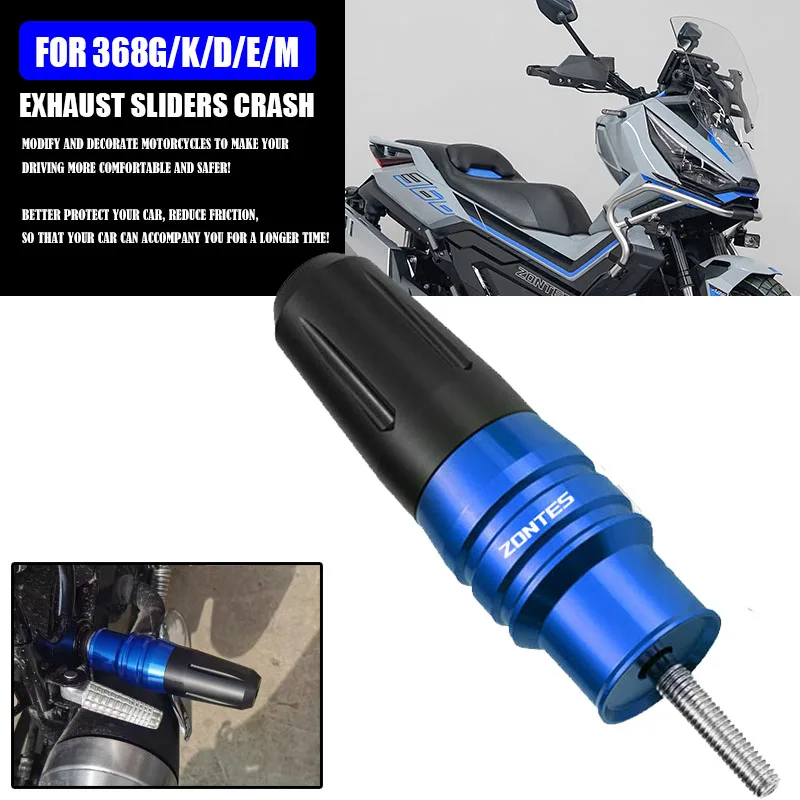 For ZONTES 368G 368K 368D 368E 368M 2024-2026 2025 Motorcycle CNC Exhaust Slider Crash Protector Falling Protection Accessories
For ZONTES 368G 368K 368D 368E 368M 2024-2026 2025 Motorcycle CNC Exhaust Slider Crash Protector Falling Protection Accessories