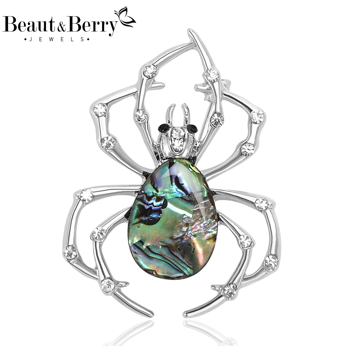 Beaut&Berry Trendy Abalone Shell Spider Brooches for Women Unisex Insect Pins Casual Party Jewelry Accessories Gifts Decoration
Beaut&Berry Trendy Abalone Shell Spider Brooches for Women Unisex Insect Pins Casual Party Jewelry Accessories Gifts Decoration