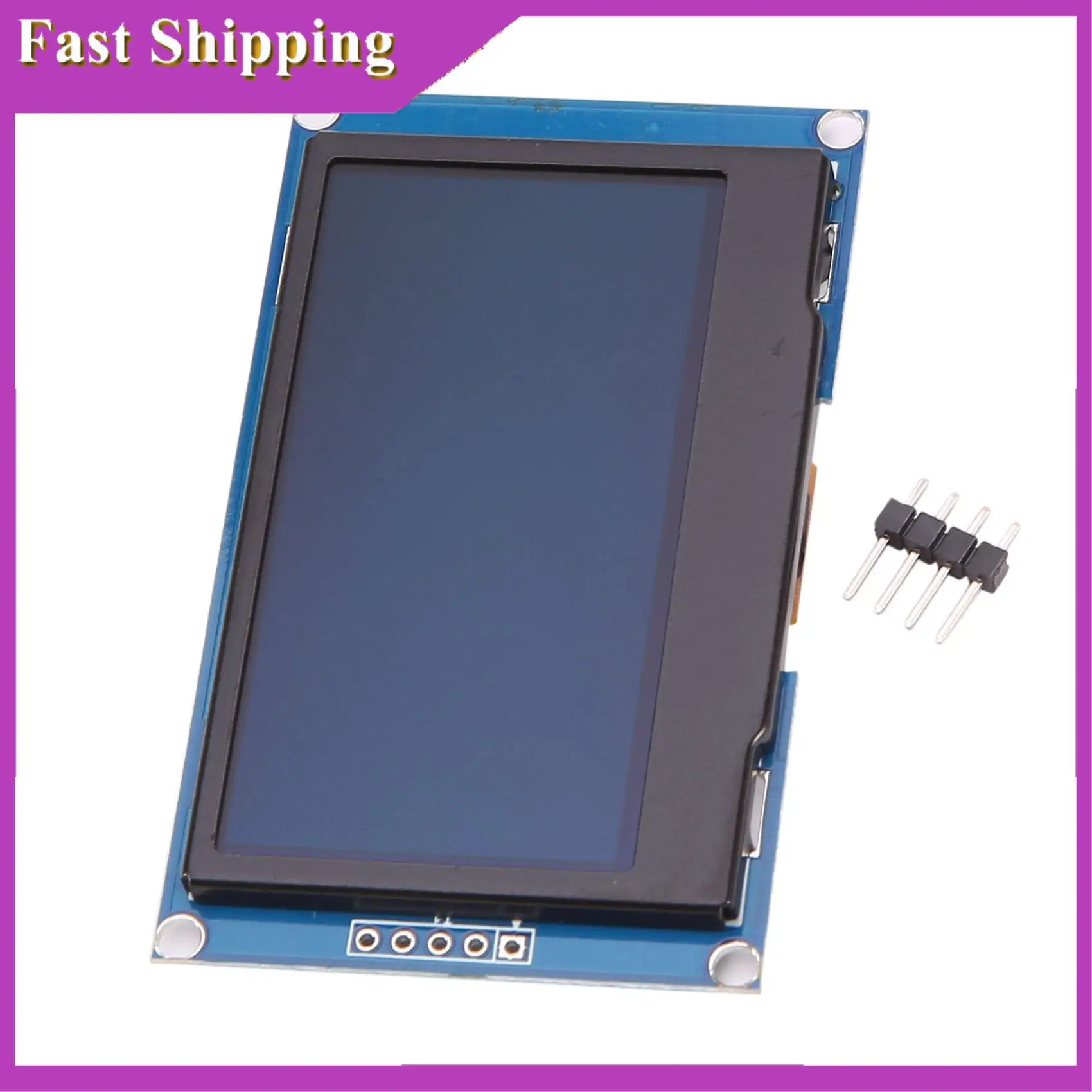 ABRI-7PIN OLED Display Module, 2.42 Inch OLED Display Module 128X64 3.3V For SSD1309 I2C/IIC Parallel Interface (Blue Text)
ABRI-7PIN OLED Display Module, 2.42 Inch OLED Display Module 128X64 3.3V For SSD1309 I2C/IIC Parallel Interface (Blue Text)