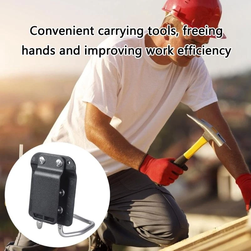 Belt Metal Tool with Hanger Versatile Practical Tape Measure Ruler Belt Measuring Tape Holder for Nailer Cordless Drill D2RD
Belt Metal Tool with Hanger Versatile Practical Tape Measure Ruler Belt Measuring Tape Holder for Nailer Cordless Drill D2RD
