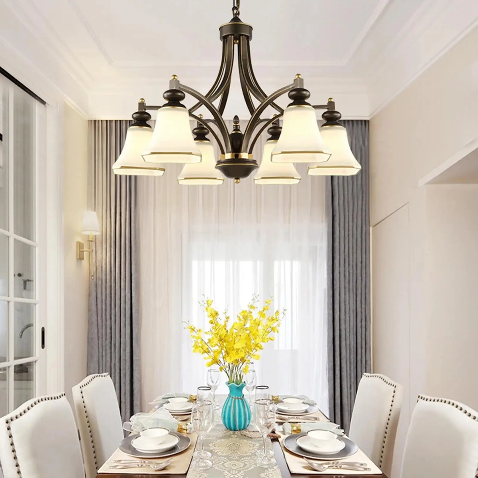 Simple Glass Lamp Shade Desk Lamp Decorative Light Cover Chandeliers Bulb Guard
Simple Glass Lamp Shade Desk Lamp Decorative Light Cover Chandeliers Bulb Guard
