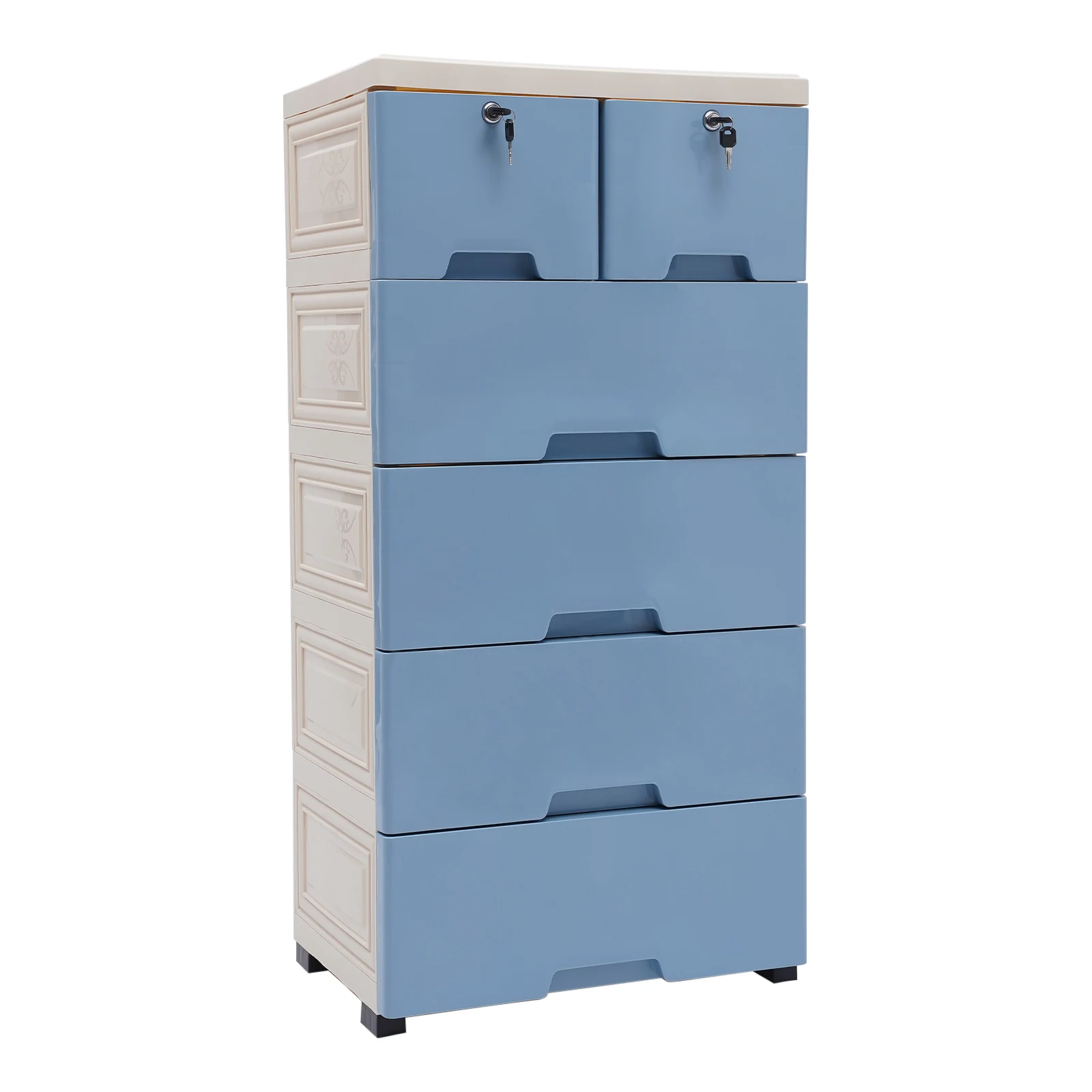 Plastic Storage Drawers Dresser with 6 Drawers, Detachable Design, DIY Stackable Setup for Home, Office, and Easy Cleaning
Plastic Storage Drawers Dresser with 6 Drawers, Detachable Design, DIY Stackable Setup for Home, Office, and Easy Cleaning