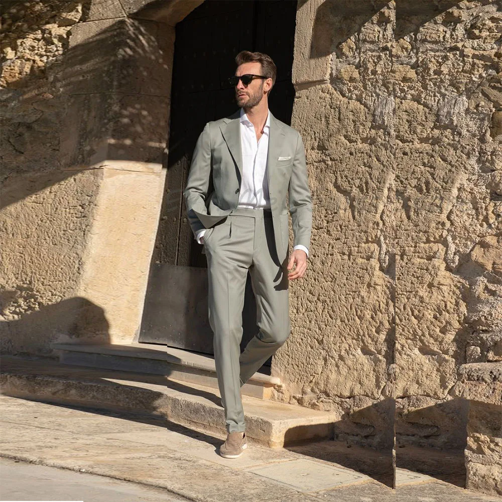 Formal Fit Men's Suits Prom Fashion Single Breasted Lapel collar Special Occasion Loose Fit Customized 2 Piece Jacket Pants
Formal Fit Men's Suits Prom Fashion Single Breasted Lapel collar Special Occasion Loose Fit Customized 2 Piece Jacket Pants