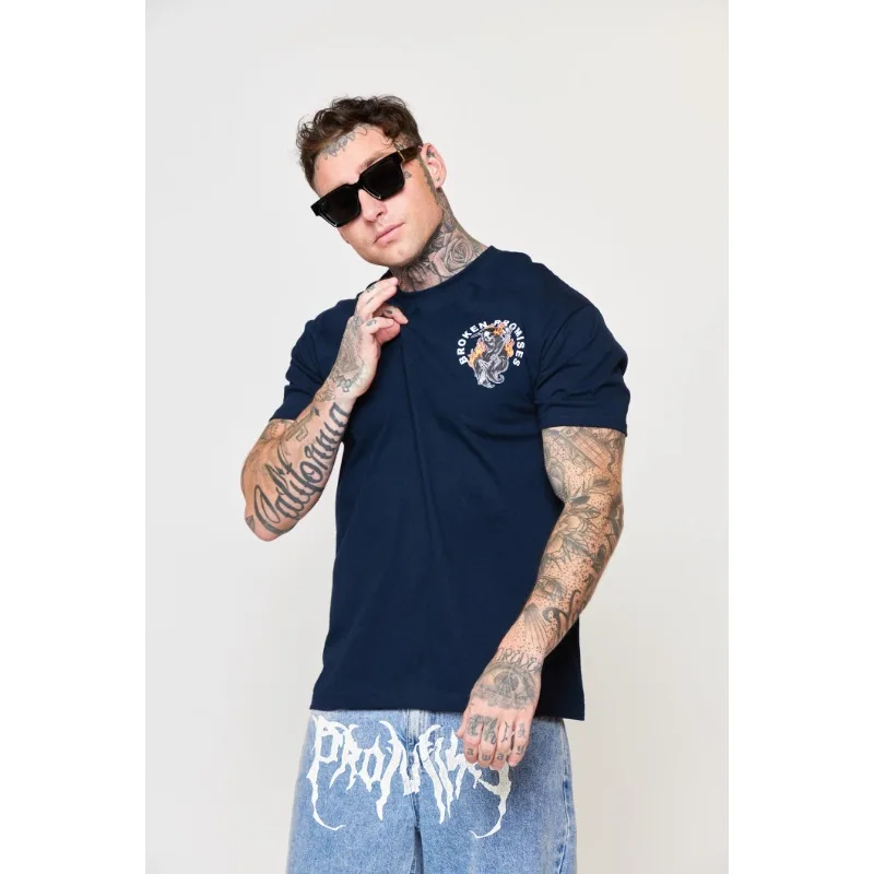 Classic Fashion Brand Oversized Cotton T-shirt Round Neck Short Sleeve Letter Loose Round Neck Short Sleeve T-shirt European Men
Classic Fashion Brand Oversized Cotton T-shirt Round Neck Short Sleeve Letter Loose Round Neck Short Sleeve T-shirt European Men