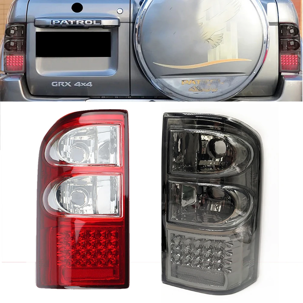 Светодиодный задний фонарь для Nissan Patrol Y61 1997 1998 1999 2000 2001 2002 2003 2004, стоп-сигнал, противотуманные фары, автомобильные аксессуары
Светодиодный задний фонарь для Nissan Patrol Y61 1997 1998 1999 2000 2001 2002 2003 2004, стоп-сигнал, противотуманные фары, автомобильные аксессуары