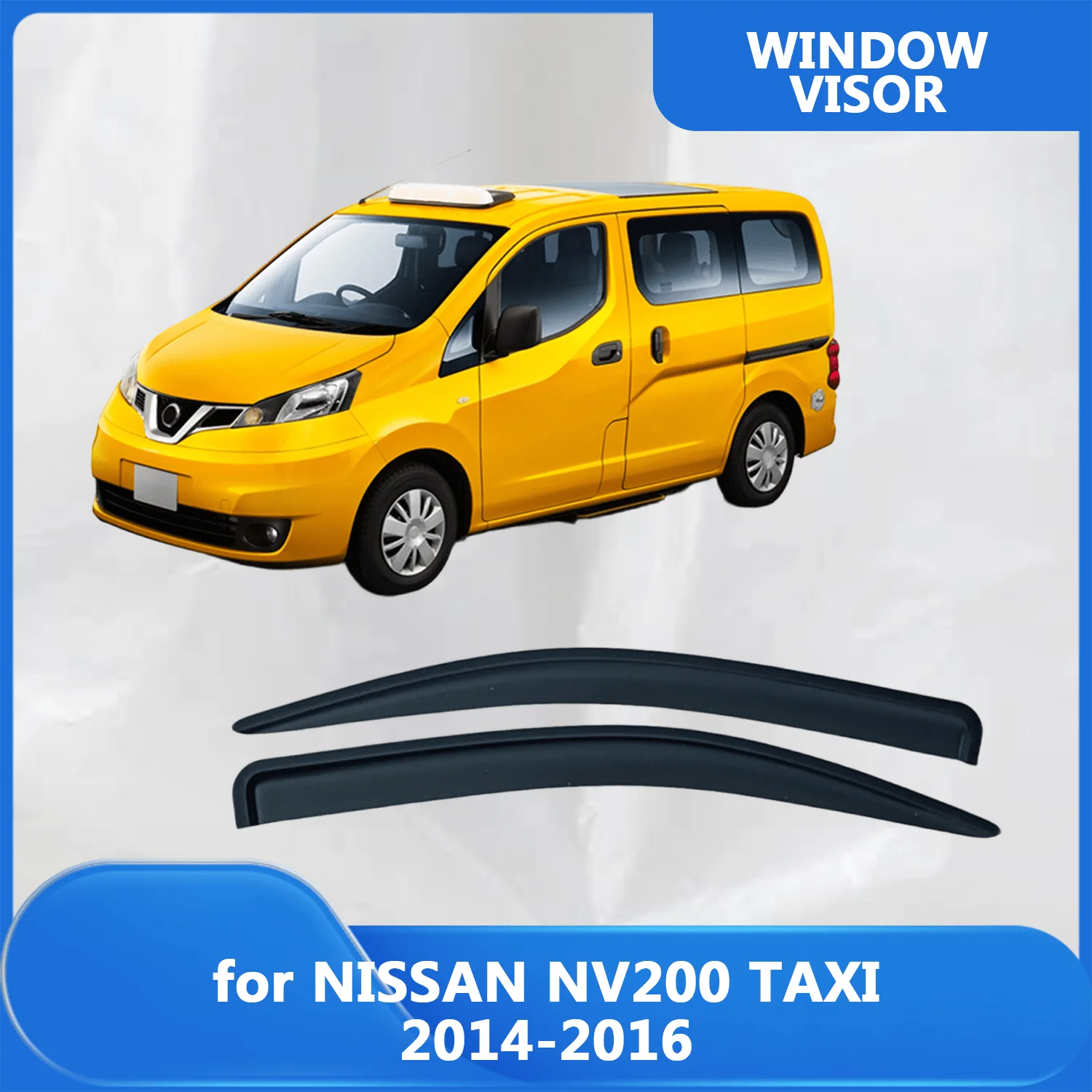 Window Visor for NISSAN NV200 TAXI 2014 2015 2016 Wind Deflectors Rain Guards Door Visor Vent
Window Visor for NISSAN NV200 TAXI 2014 2015 2016 Wind Deflectors Rain Guards Door Visor Vent