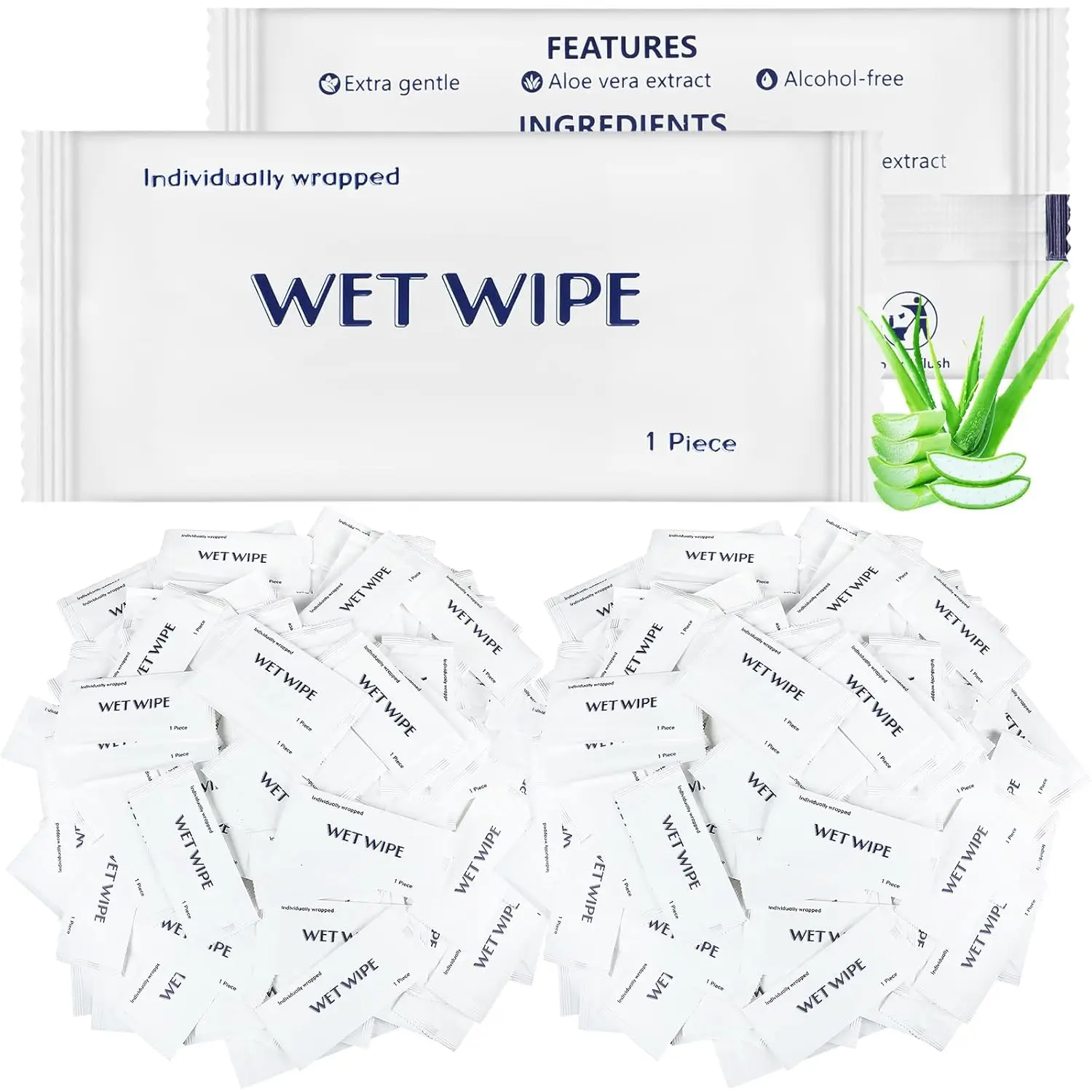 300 Pack Individually Wrapped Wet Wipes Bulk Travel Size Unscented Hand Wipes Packets for Travel Restaurant Barbecue Wedding
300 Pack Individually Wrapped Wet Wipes Bulk Travel Size Unscented Hand Wipes Packets for Travel Restaurant Barbecue Wedding