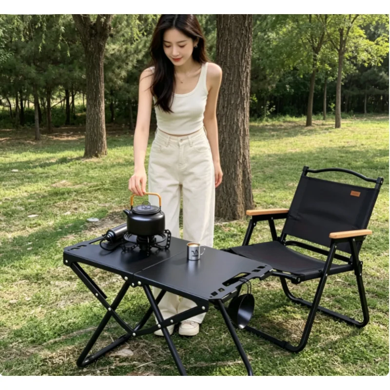 Carbon Steel Camping Table Lightweight Foldable Portable Compact Multifunctional BBQ Picnic Table for Camping Hiking Travel
Carbon Steel Camping Table Lightweight Foldable Portable Compact Multifunctional BBQ Picnic Table for Camping Hiking Travel