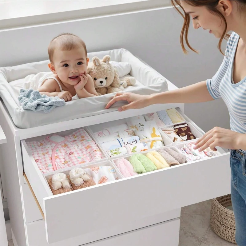 6/12pc Non-woven Baby Items Storage Box Drawer Organizer Foldable Baby Diaper Bag Newborn Babies Accessories Clothes Storage Box
6/12pc Non-woven Baby Items Storage Box Drawer Organizer Foldable Baby Diaper Bag Newborn Babies Accessories Clothes Storage Box