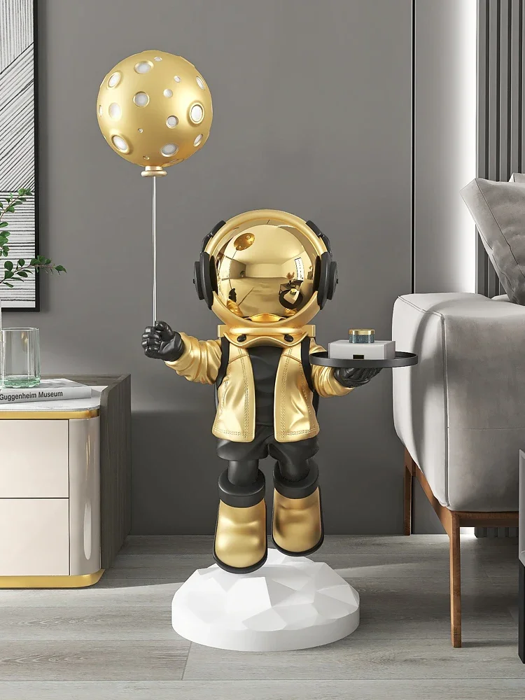 Nordic Home Decor Mother and Son Astronaut Statue Living Room Floor Figures Ornament Interior Figurine Housewarming Decorations
Nordic Home Decor Mother and Son Astronaut Statue Living Room Floor Figures Ornament Interior Figurine Housewarming Decorations