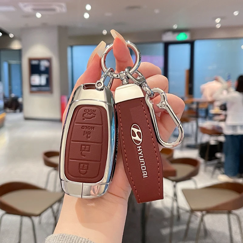 Car Key Case Cover Protection Shell For Hyundai Palisade SEL Veloster Santa Fe Ev Encino Solaris Custo Azera Grandeur Ig Accent
Car Key Case Cover Protection Shell For Hyundai Palisade SEL Veloster Santa Fe Ev Encino Solaris Custo Azera Grandeur Ig Accent