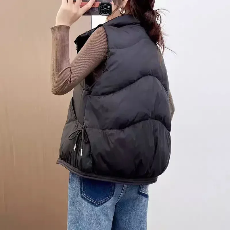 Waistcoat Woman Solid Color Quilted Padded Cotton Vest for Women Classic Clothes Fashion 2024 Casual Insulated Pretty Elegant
Waistcoat Woman Solid Color Quilted Padded Cotton Vest for Women Classic Clothes Fashion 2024 Casual Insulated Pretty Elegant