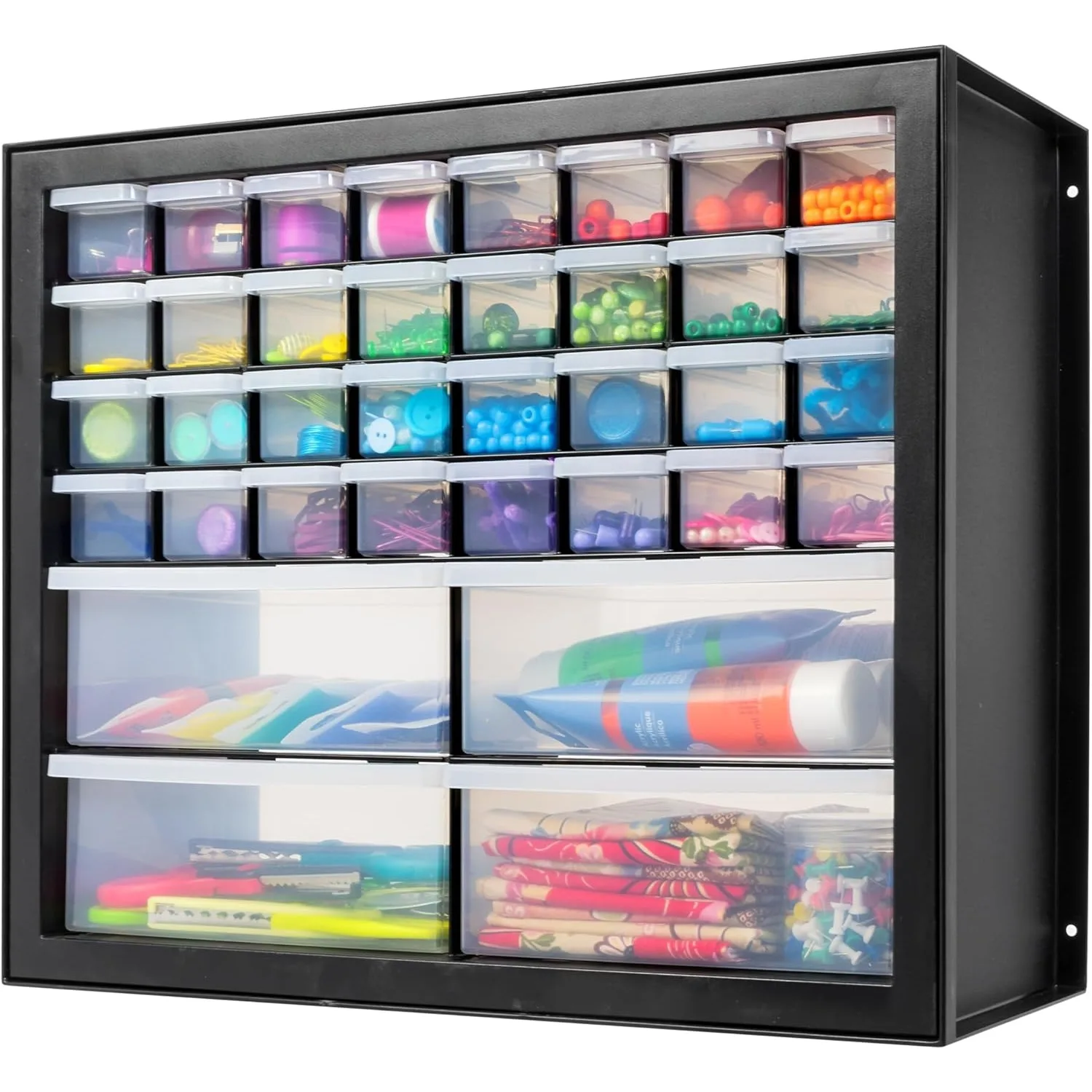 Screw Organizer, Hardware Storage Organizer, 36 Drawer Parts Cabinet, Plastic Drawer Storage for Hardware Crafts, Small Parts
Screw Organizer, Hardware Storage Organizer, 36 Drawer Parts Cabinet, Plastic Drawer Storage for Hardware Crafts, Small Parts